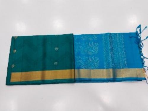 SOFT SILK SAREE WITH BLOUSE